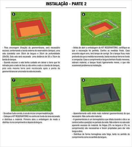 Imagem 5 de 6 de Lona Manta Geomembrana 0,5mm Tanques Lagos Peixe 11 X 7