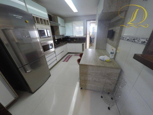 Imagem 4 de 30 de Apartamento Mobiliado De 3 Dormitórios À 50 Metros Da Praia Com Vista Do Mar À Venda Na Aviação!!! - Ap3597