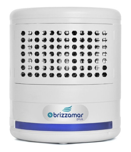 Purificador Ozonizador De Ar Até 80m³ Brizzamar Kit 3 Branco