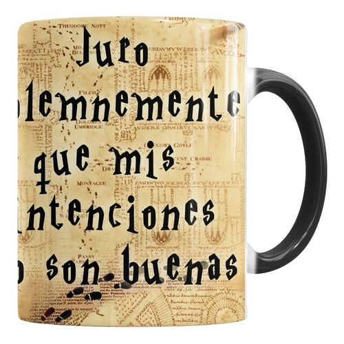 Taza Mágica Harry Potter Cerámica Excelente Calidad