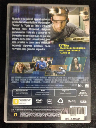 À Beira Do Abismo - Dvd Original