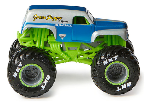 Monster Jam - Camión fundido a presión 1:64 para excavar tumbas The Legend