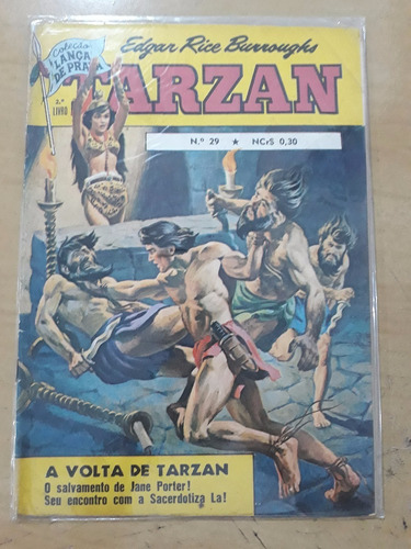 Tarzan Nº 29 / 2º Livro - A Volta De Tarzan - Fevereiro 1968