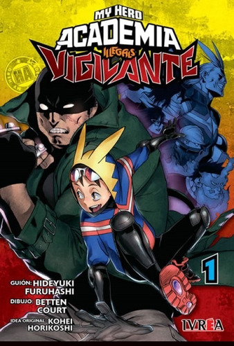 Manga My Hero Academia Illegal Vigilante N°01