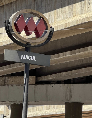 Depto Arriendo 3 D,2 B,1 Est,1 Bod. En Macul, Metro Macul