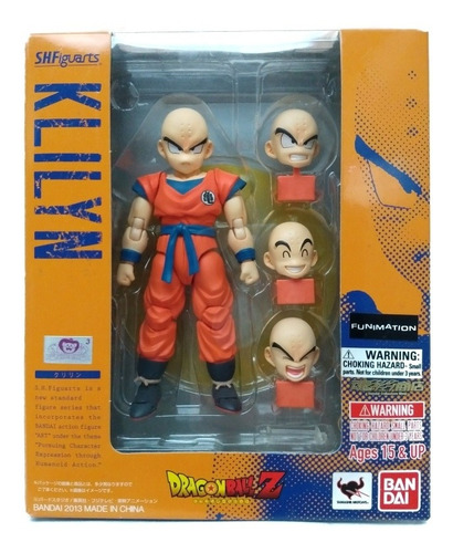 Sh Figuarts Dragon Ball Z Krillin 1.0 Figura Bandai Usada