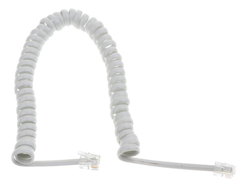 Cable De Línea 4p4c (5 Pies Desenrollado / 1 Pie Enrollado)