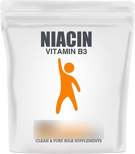 Niacina Polvo 250gr Bulk Supplements
