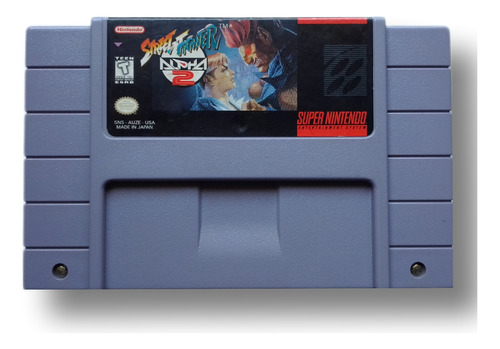 Street Fighter Alpha 2 Snes Super Nintendo (en Buen Estado)