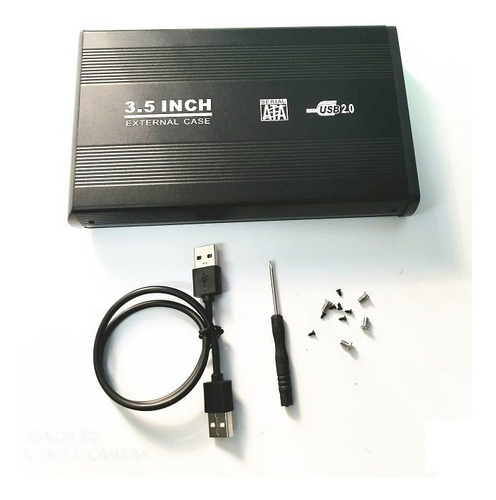 Imagen 5 de 5 de Case Externo Disco Duro 3.5 Sata Usb
