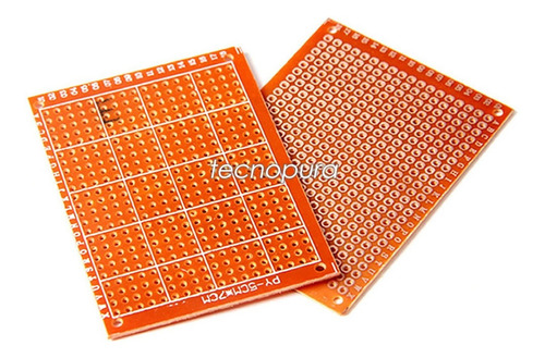 Baquela Universal Perforada De 5x7cm / Placa Pcb 70x50mm