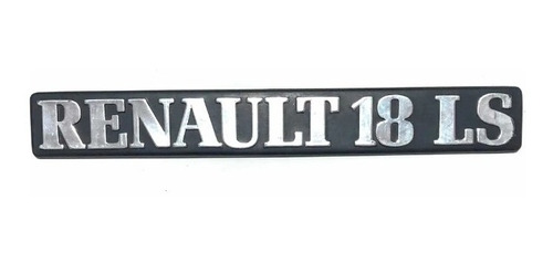 Emblema Leyenda Renault 18 Ls De Baúl