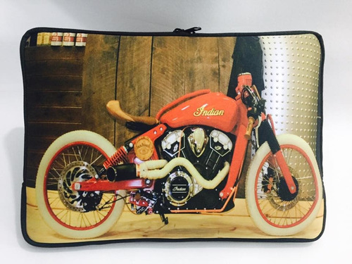 Capa Case Notebook Luva Estampada Moto 11.1 13.3 14.1 15.6 