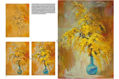 Coleção Leonardo Vol. 22 - Desenho E Pintura - Flores