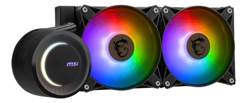 Refrigeração líquida Msi Mag Coreliquid E240 Argb Led Preto
