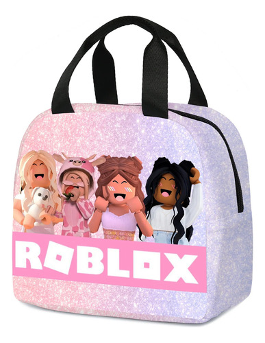 Bolsa De Almuerzo Roblox Para Estudiantes Escolares, Estuche