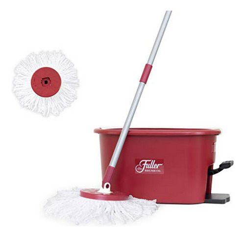 Fuller Brush Spin Mop Exclusivo Sistema De Cubo - Fácil Escu