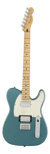 Guitarra eléctrica Fender Player Telecaster HH de aliso tidepool brillante con diapasón de arce
