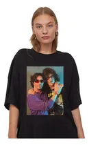 Comprar Remera Fito Paez Charly Garcia Giros Circo Beat Oro Algodon