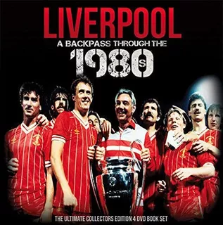 Liverpool Livro Capa Dura + 4 Dvds Backpass Through 1980