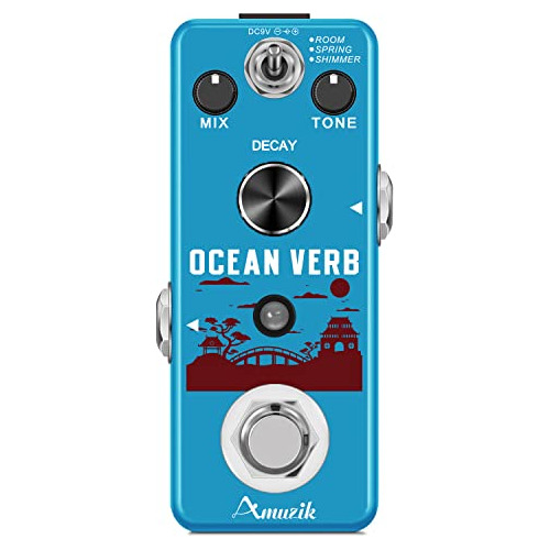 Pedal De Reverberación Guitarra, Reverb Ocean Verb Dig...