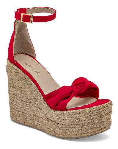 Zapatillas Mujer Nava & Co 9004 Rojo 125-565