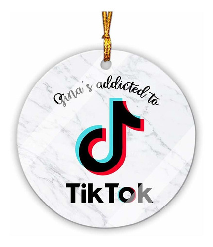 Leevinhome Adorno Navidad Inspirado Tik Addict Toks Para