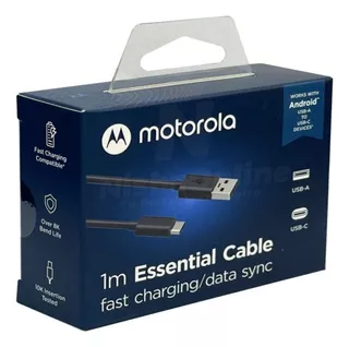 Gratis!!! Cable De Carga Y Datos Motorola Usb-a A Usb-c