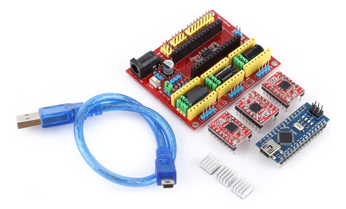 Máquina De Grabado Cnc Shield A4988 Drive Nano 3.0 Board