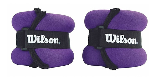 Pesas Muñequeras Wilson 2 Libras Ajustables Fitness Gym