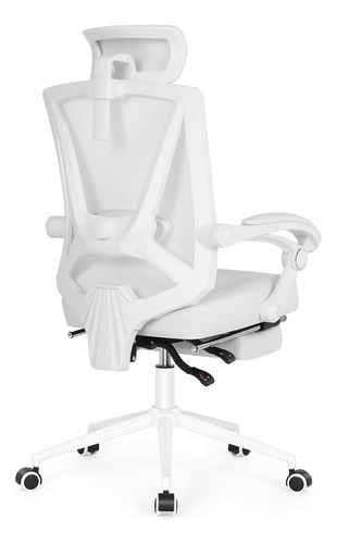 Misolant Silla De Oficina Ergonomica Con Reposapies, Silla D