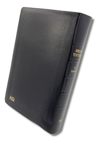 Imagen 4 de 7 de Biblia Textual Iv Edición Imitación Piel Negro