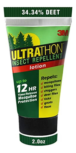 Loción Repelente De Insectos 3m Ultrathon, Resistente A Salp