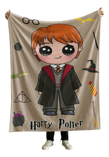 Cobija Frazada Manta Suave Yo Soy La Loca De Los Perros Ron Weasley Frazada Ligera 110x160cm