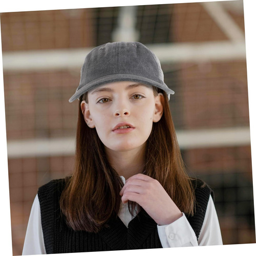 Gorra Béisbol Malla Transpirable Unisex - Ajustable, Gris