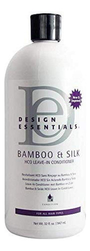 Design Essentials Bamboo & Silk Hco Acondicionador Sin Enjua