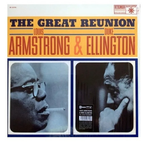 Louis Armstrong Duke Ellington The Great Reunion Lp Wea