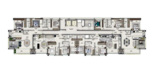 Imagem 13 de 14 de Sunshine Apartaments - 3 Suites Pereque Porto Belo - 3907