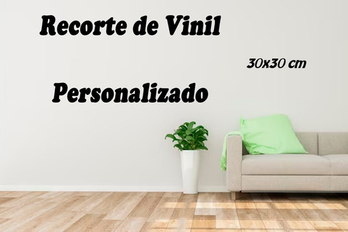 Vinil Decorativo Personalizado  30x30cm  Envia Tu Diseño