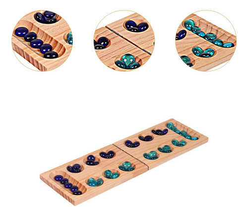 V Juegos Familiares De Madera, Juego De Mesa Mancala, Juego