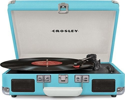 Tocadiscos Crosley Cr8005dbk Crucero De Lujo De 3 Velocidade