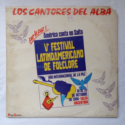 Los Cantores Del Alba V Festival Folklore Vinilo / Kktus