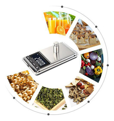 Balanza Electrónica Digital Gram Para Pesar Joyas De Oro