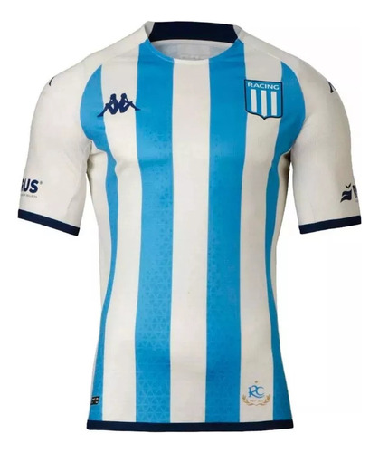 Camiseta De Racing De Niño Titular 2023 Kappa Sin Publicidad