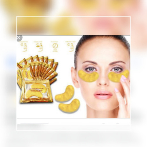 10 Sobres Ojos Colageno 24k Bolsas Ojeras Ojos Pilaten