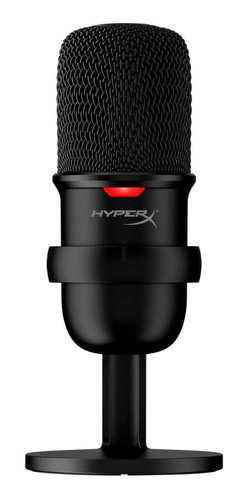 Micrófono Hyperx Blx Solocast Condensador Cardioide Color Negro