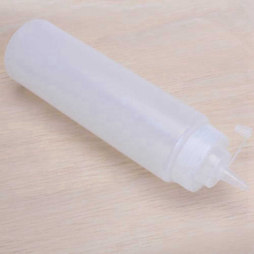 Botellas Exprimibles De Plástico Blanco Transparente Para Sa