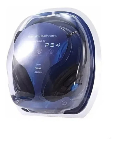 Diadema Para Ps4 - One - Con Mic Y Control De Volumen Cable