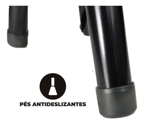 Imagem 5 de 10 de Pedestal Tripe Suporte Caixa De Som Amvox Atp001