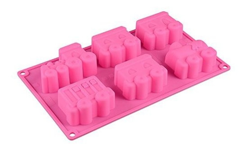 Molde De Silicona Para Muffins Con Diseño De Tren - 2